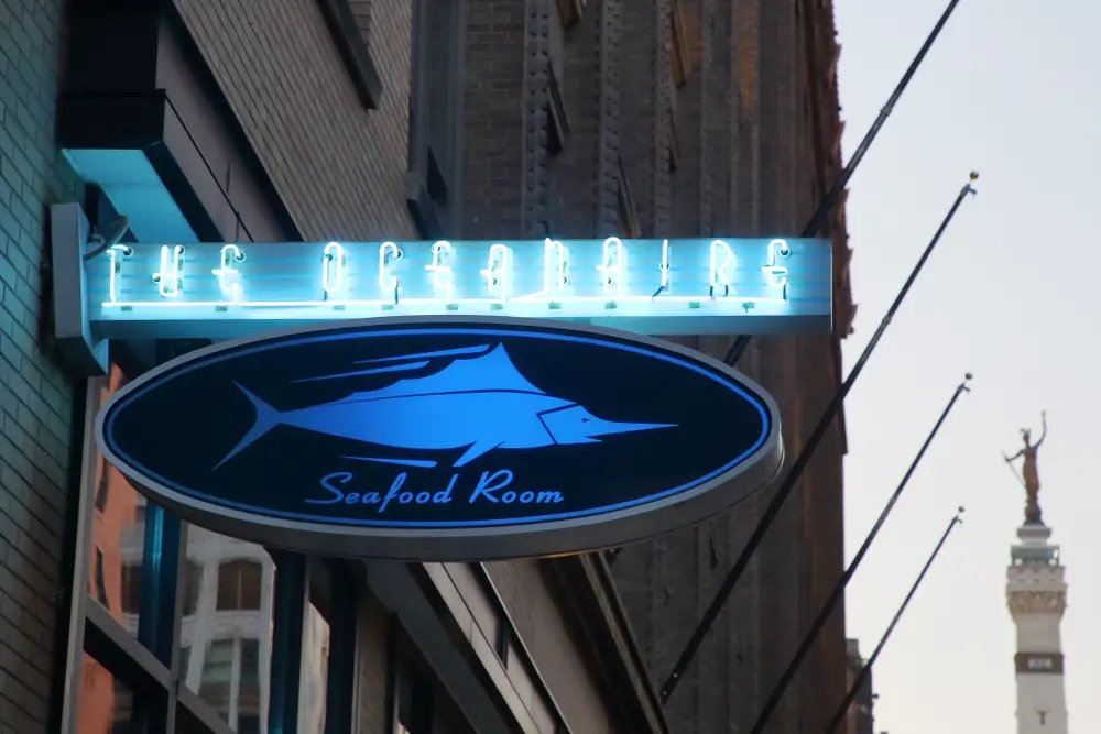 Oceanaire Seafood room discount for seniors