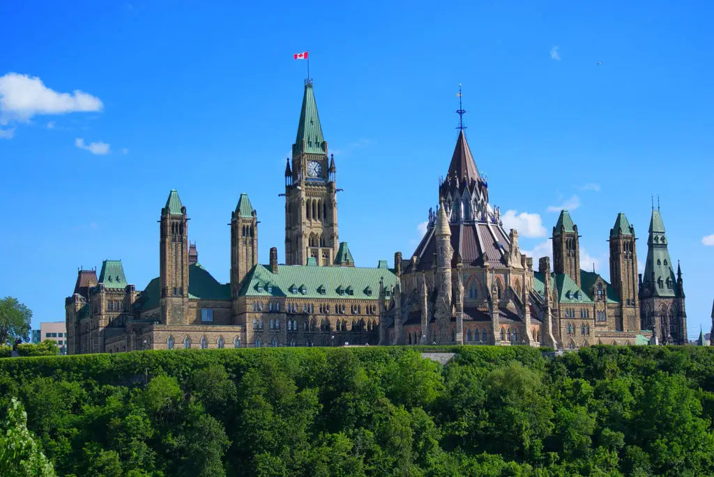Parliament in Ottawa, Canada