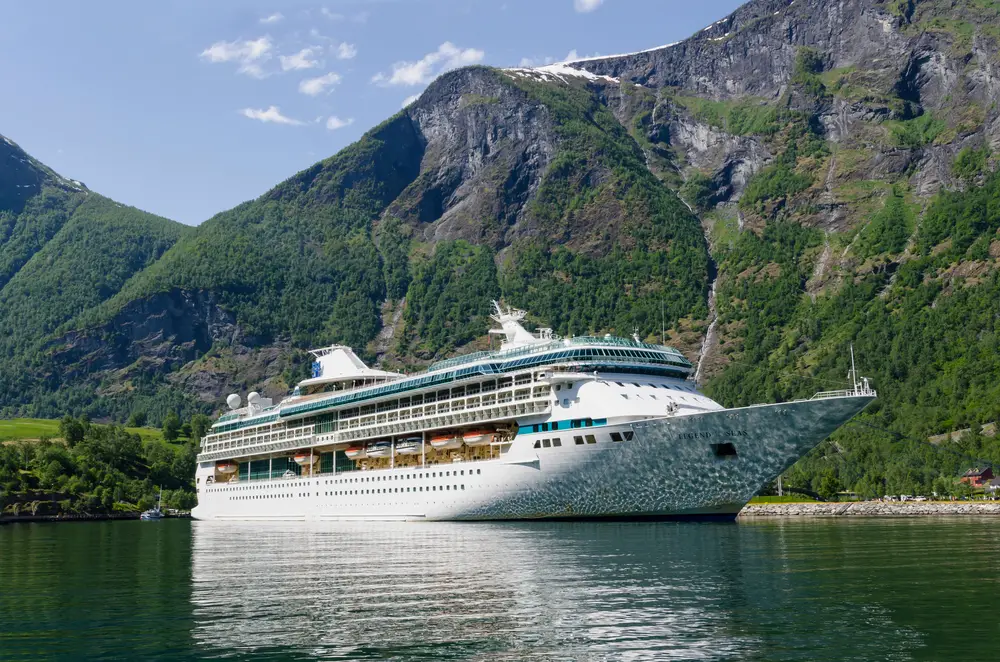 Royal Caribbean cruise ship in Norway
