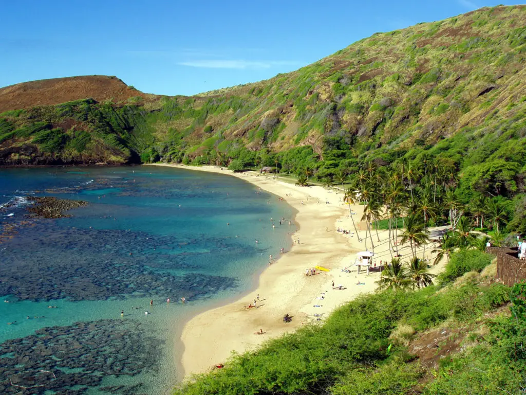 The island of Oahu