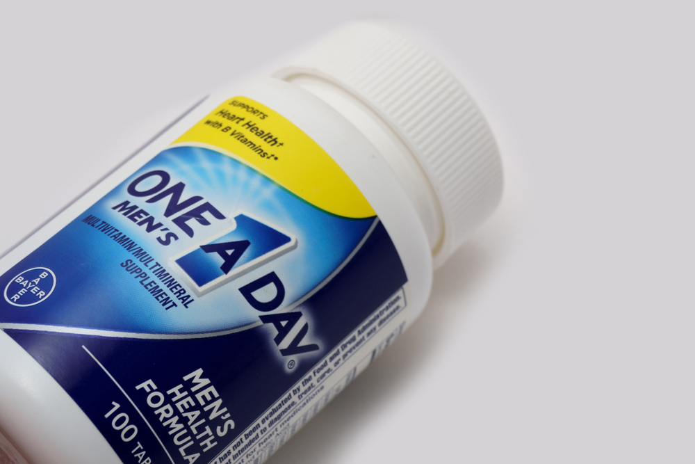 One a Day Supplement on a white background