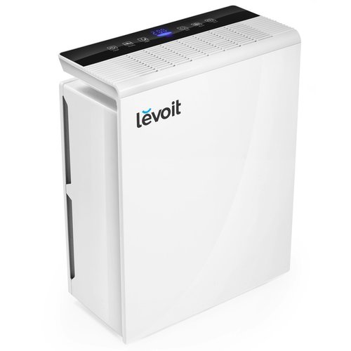 A large Levoit LV-PUR131 Air Purifier isolated against a white background